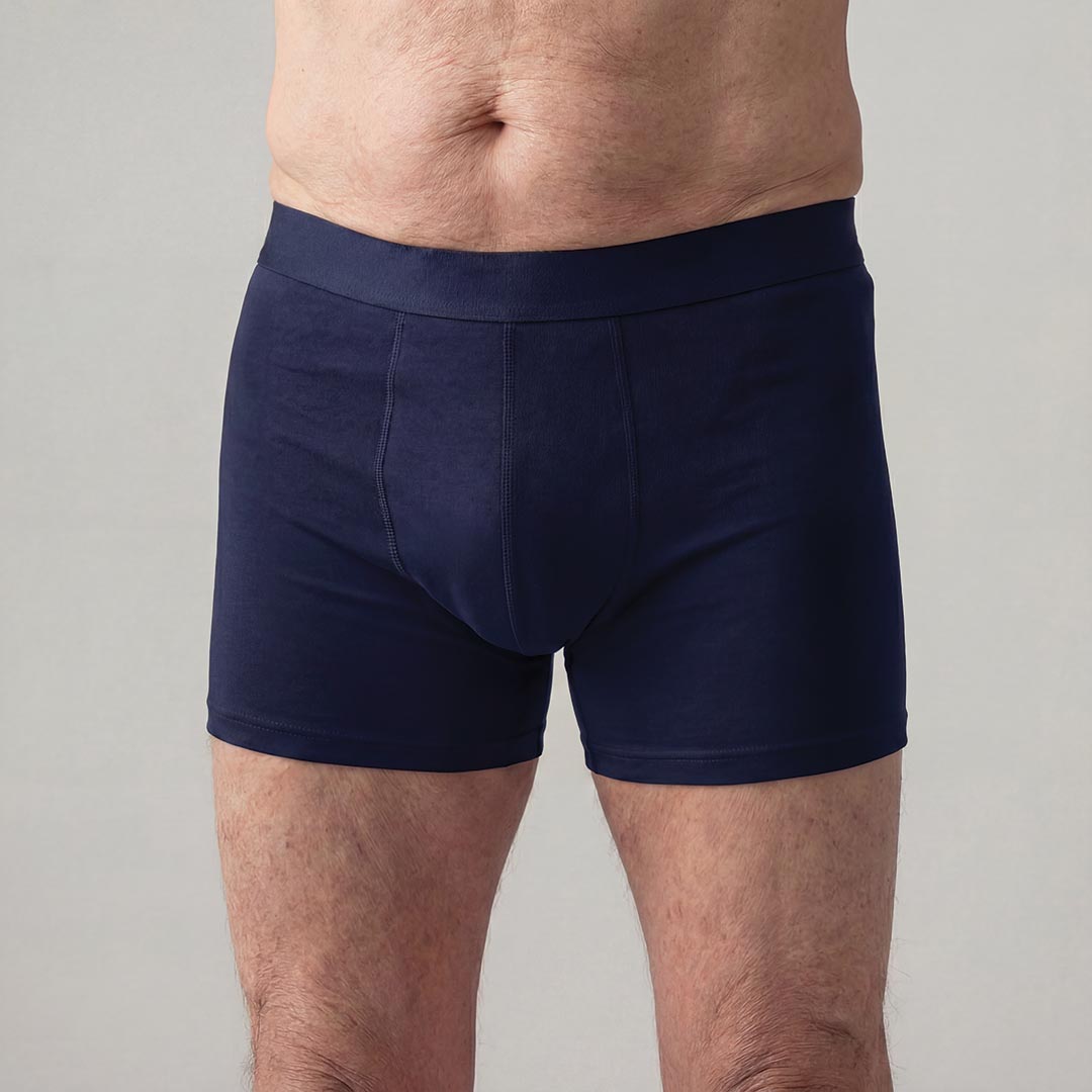 Boxer d'incontinence lavable pour homme